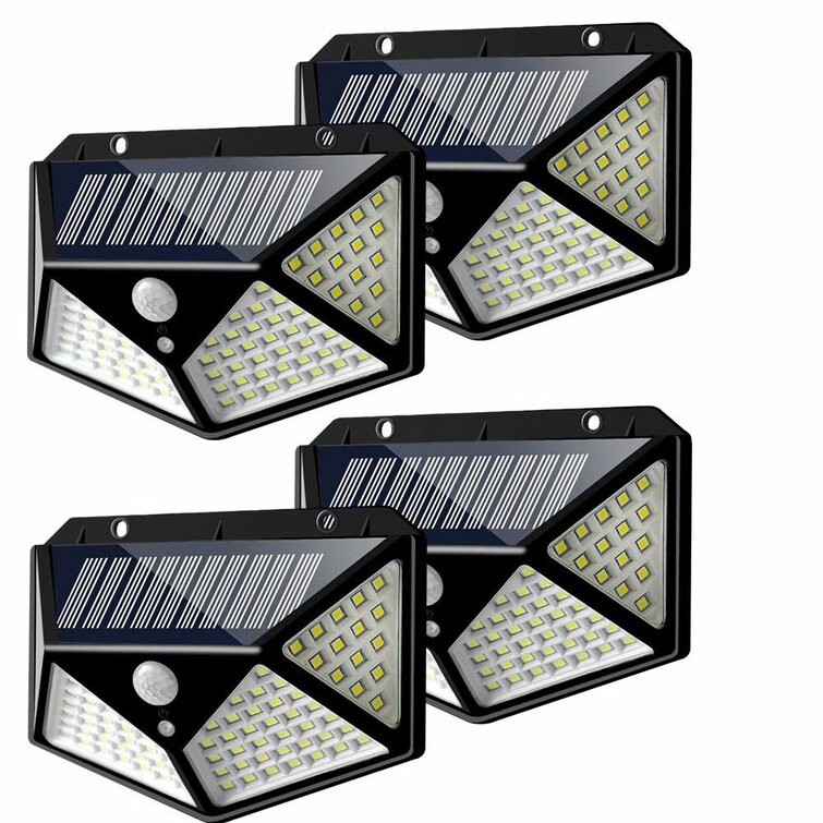 Exterior wall deals mount solar lighting